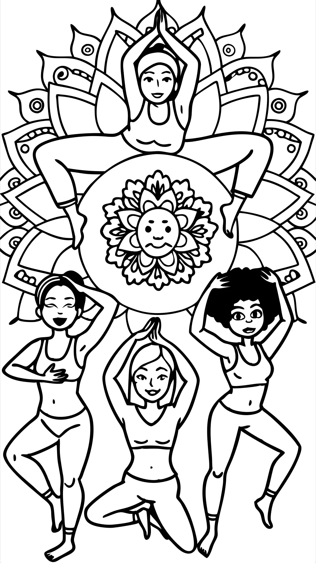 coloriages adultes des femmes